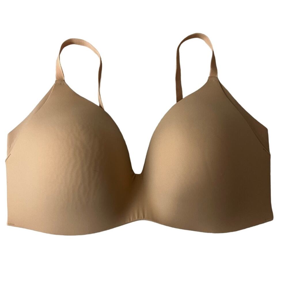 Knix Wirefree Bra Tan Size 8
